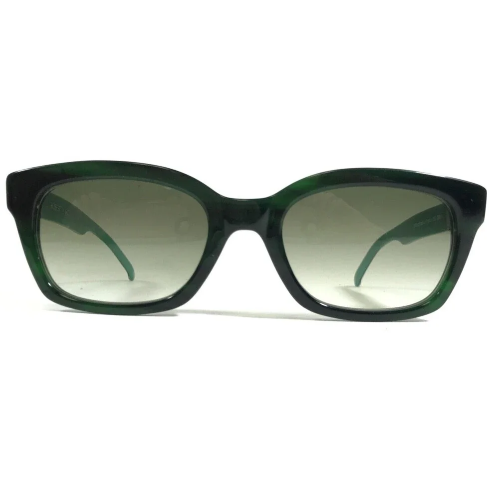 Robert Marc Sunglasses 682-223 Green Tortoise Rectangular Frames w/ Green Lenses